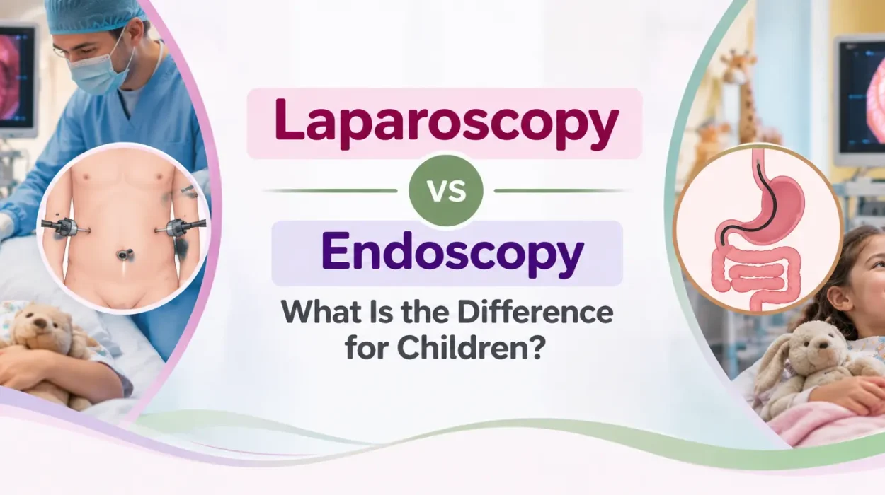 Laparoscopy vs Endoscopy