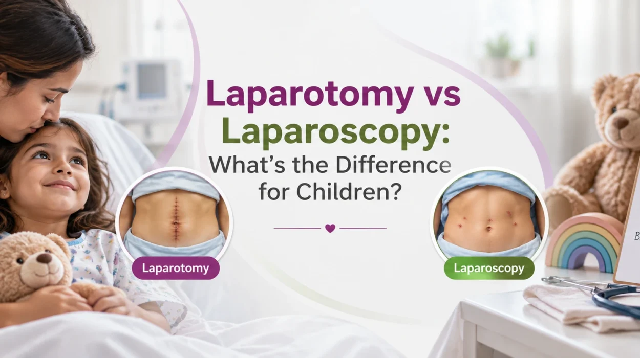 laparotomy vs laparoscopy