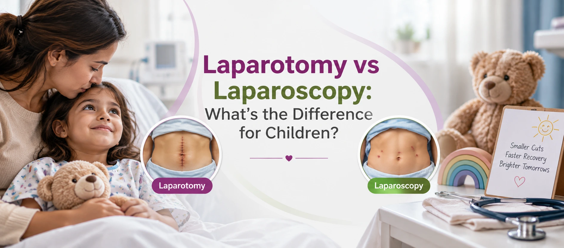 laparotomy vs laparoscopy